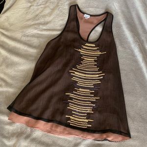 Charming Charlie Flowy Tank